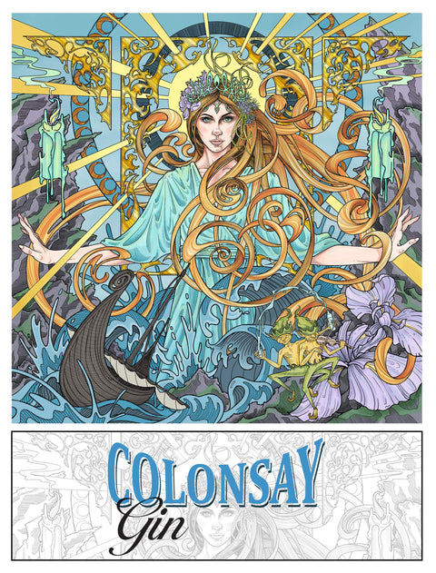 Colonsay Gin 5th Anniversary Ginsaw