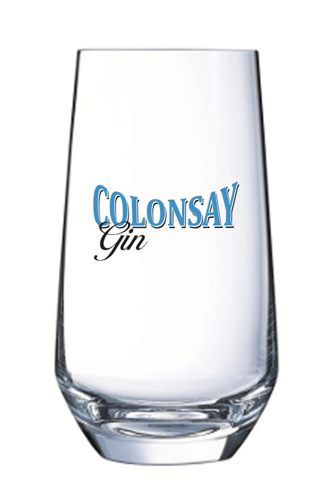 Colonsay Gin Branded Glass