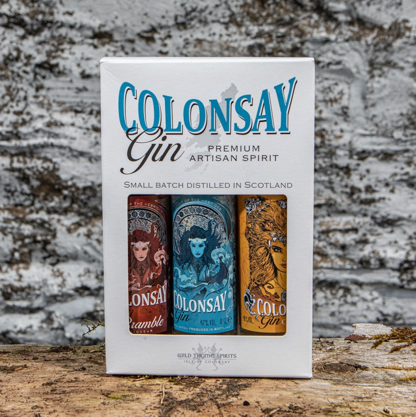 Colon Sy Colonsay Triple Gin Presentation Pack– Colonsay Gin