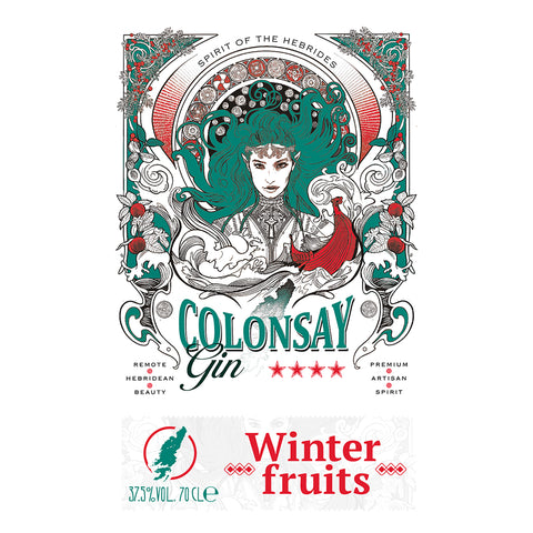 70cl Colonsay Gin - Winter Fruits