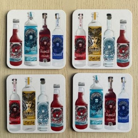 4 x Coasters– Colonsay Gin