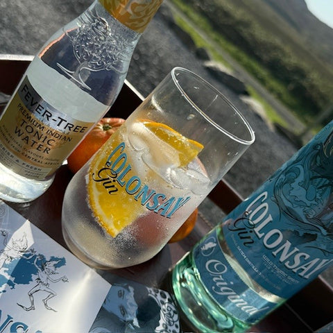 Colonsay Gin Branded Glass